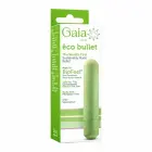 Gaia Eco Bullet – экологичный компактный виброэлемент – зелёный – 8,8 см — Фото 1