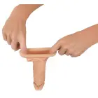 Realistixxx peenise varrukas – 16.5 cm (6.5″) – nahavärv — Foto 8