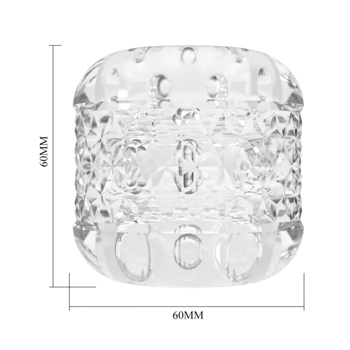 PRETTY LOVE – Crystle masturbators – caurspīdīgs Foto 7