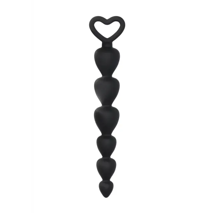 Silicone Anal Beads – 32.7 cm – Black Photo