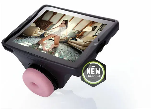 Kрепление для планшета Fleshlight LaunchPAD для iPad 2/3/4 – черный
