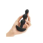 B-Vibe Triplet vibreerivad anaalhelmed – Must — Foto 7