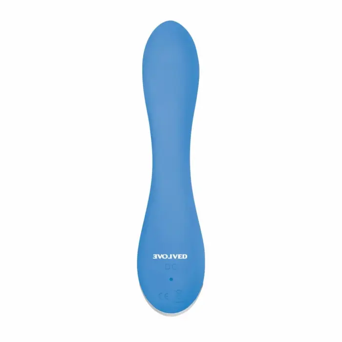 Evolved Blue Crush Вибратор для точки G – 15.24 cm (6″) – синий