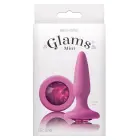Glams Mini anālais spraudnis ar varavīksnes dārgakmeni – Rozā — Foto 2
