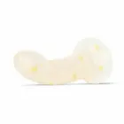 ToyJoy Floral Fantasy Gold Flowers dildo – 15 cm (6″) – caurspīdīgs — Foto 5