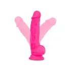 Blush Novelties Neo Dual Density Dildo with Suction Base – 19 cm, Beige — Photo 3