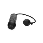 Piepūšams dildo – 24 cm (9.5″) – Melns Foto 2