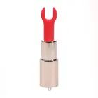 Dimanta lūpu krāsas vibrators ar 4 uzgaļiem – 2.8 cm – irizējošs — Foto 7