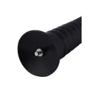 Hismith KlicLok rievots dildo – 25 cm (10″) – Melns Foto 7