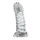 BAILE – Brave Man vibruojanti varpos rankovė – 18 cm – skaidri — Nuotrauka 1
