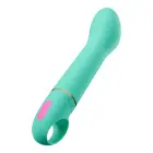 ARIA Flirty AF 2.0 – перезаряжаемый водонепроницаемый вибратор – RumboTech 10 режимов – морской зелёный – 17,8 см — Фото 4
