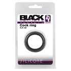 Black Velvets Cock Ring – 3.2 cm – Black — Photo 1