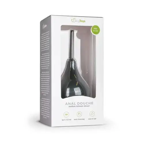 Easytoys melna anālā duša - Medium Foto 2