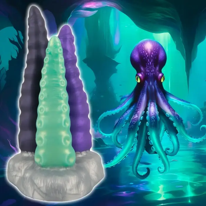 Beasty Cocks Triple Tentacle Dildo – 22 cm (8.5″) Photo