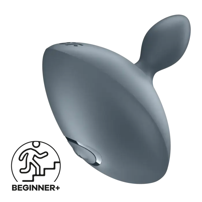 Satisfyer Booty Absolute Beginners 4 – Vidurnakčio mėlynas dildo – 10 cm – Blue Photo