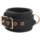 Coquette Chic Desire – reguliuojami veganiškos odos antrankiai – juodi — Nuotrauka 5