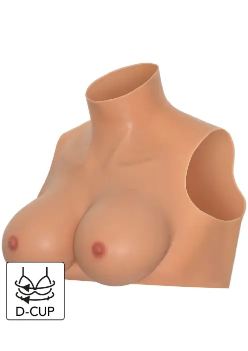HIDDEN DESIRE Wearable Breasts Crop Top – Skin – D
