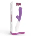 Dorcel Glossy Jackson Rabbit – вибратор-кролик с двойным мотором – 10 режимов, силикон – фиолетовый – 12 см — Фото 6