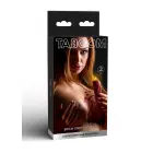 Taboom BDSM капающие свечи – 2 шт. – чёрная/бордовая — Фото 2
