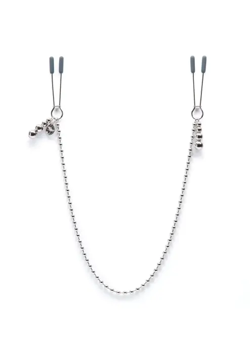 Fifty Shades Darker Chained Nipple Clamps – Silver