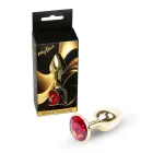 MyLove Toys Jewellery Gold anālais spraudnis – 7 cm – Sarkans — Foto 1
