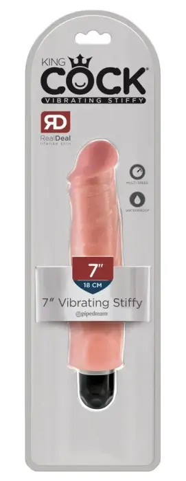 Pipedream King Cock vibreeriv realistlik vibraator – 22 cm (8.5″) – nahavärv