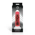 BITCH silikona dildo – 18.5 cm (7.3″) – Sarkans — Foto 2