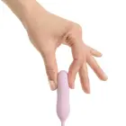 Good Vibes Only Siva rievots lodes vibrators – 21 cm (8.3″) – rozā — Foto 8