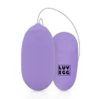 Luv Egg XL Vibrating Egg – 16 cm – Purple — Photo 1