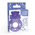 CASUAL LOVE Ring 26 Purple - Flexible Vibrating Support Ring — Photo 3