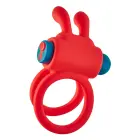 Thrill Ring - Vibreriv peenis võru – 10 cm – must — Foto 3