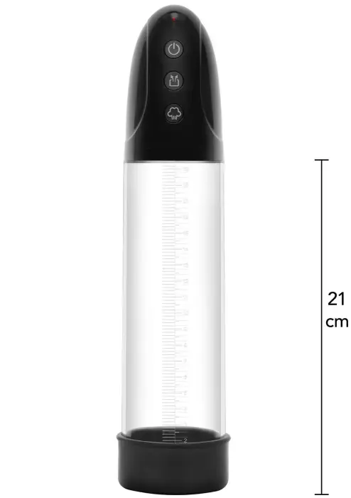 FUSION X автоматическая вакуумная помпа – 21 cm – черный
