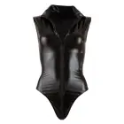 Cottelli Collection Body S Wet Look Bodysuit – Black – S — Photo 8