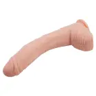 BAILE realistiškas G taško dildo su siurbtuku – 28 cm (11″) – Kūno spalva — Nuotrauka 9