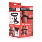 SM - Õõnes strap-on dildo – 26 cm (10.1″) – Must — Foto 1