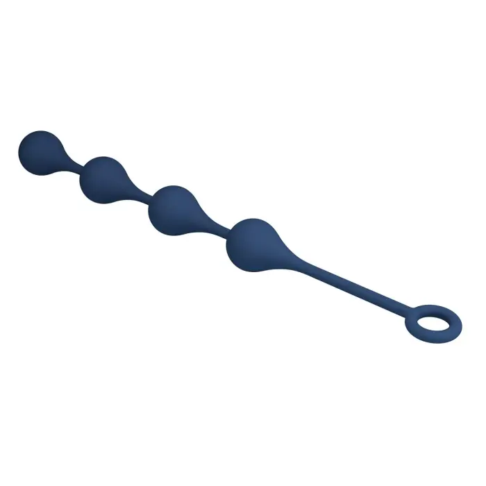 MR. PLAY ūdens pilienu formas anālās bumbiņas – 42.6 cm – Clear Foto 6