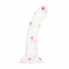 Dildo Collection Flower Power Pink Glitter Dildo – 15 cm (6″) – Pink — Photo 1