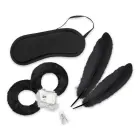 Lover's Dream - 4 Piece Bondage Kit for Beginners - Black Foto 10