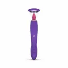 EasyToys Intimate Vacuum System & Dual-Ended dubultais vibrators – violets — Foto 2