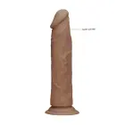 Реалистичный дилдо без яичек – 25 cm (10″) – телесный — Фото 5