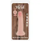 TOYJOY Get Real Deluxe storas dildo – 18 cm (7″) – kūno spalva — Nuotrauka 3