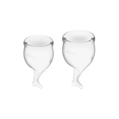 Feel Secure menstrual cup, medical-grade silicone – M