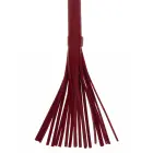 TABOOM Luxury bondažo botagas – raudonas — Nuotrauka 4