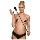 Guilty Pleasure Radiant Reign Crop – vegan leather riding crop with gold accents — Photo 5