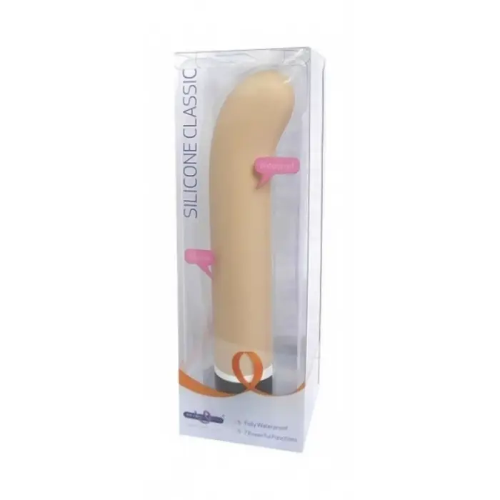 xClassic вибратор – 16.9 cm (6.65″) – прозрачный