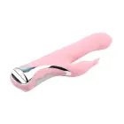 Rotējošs truša vibrators – 18 cm (7″) – rozā — Foto 5