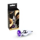 MyLove Toys Jewellery Silver analinis kištukas – 9.5 cm (3.7″) – Violetinis — Nuotrauka 1