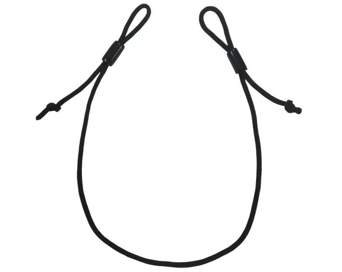 Kiotos Slide & Pull 2.0 Adjustable Metal Rope Nipple Restraint – Black