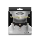 Jezebel kaelarihm – must — Foto 3