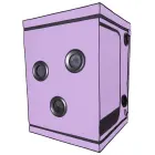 Secret Dome Scandale BDSM rotaļu kabīne – violeta Foto 2